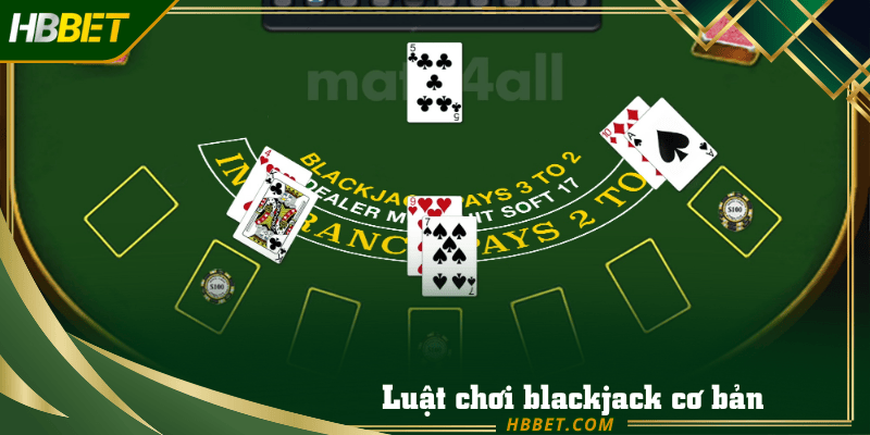 Luật chơi blackjack cơ bản