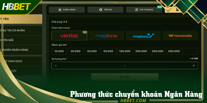 Phương thức thanh toán qua thẻ cào
