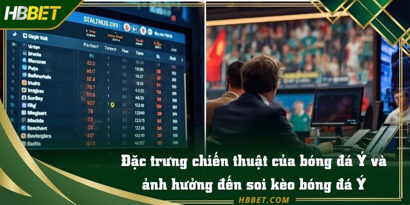Biểu đồ chiến thuật giúp tối ưu hiệu quả khi soi kèo bóng đá Ý